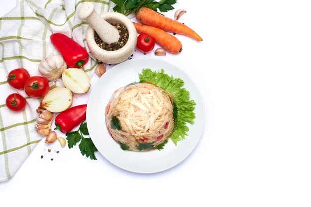 Čerstvé suroviny a taniere